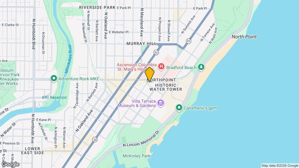 2312 E Wyoming Pl, Unit G Mapa y Detalles de la Ubicación