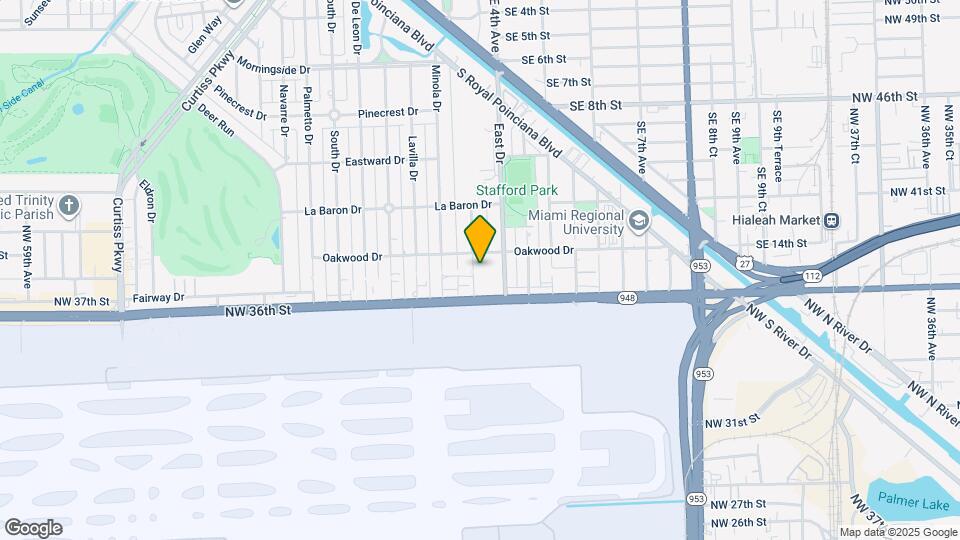 633 Mokena Dr Mapa y Detalles de la Ubicación