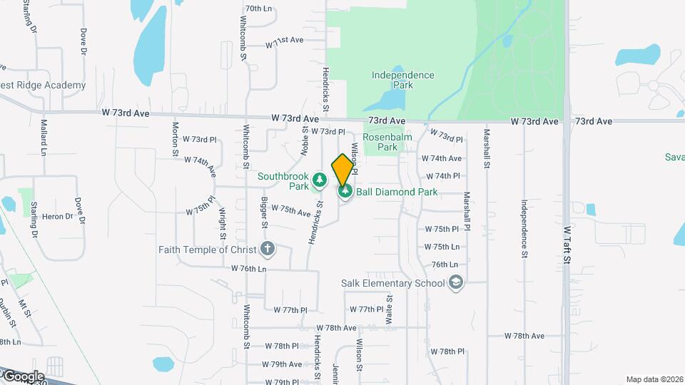 7455 Jennings Pl Map and Location Details