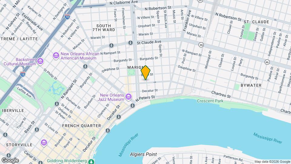 Frankie's NOLA Place Map and Location Details