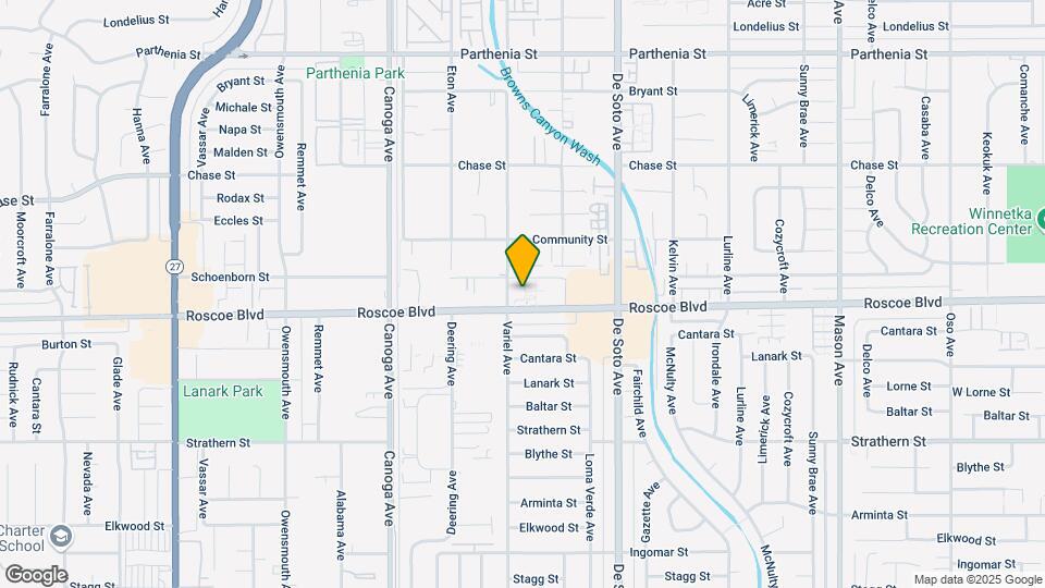 Roscoe Park Apartments Map and Location Details