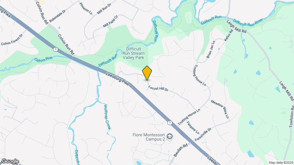 9615 Locust Hill Dr, Unit 2 Bedroom 3185-510 Map and Location Details