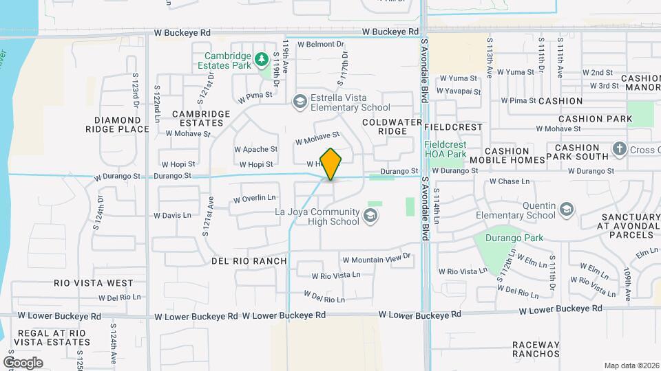 11741 W Chase Ln Map and Location Details