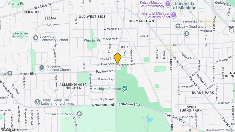 1003 S Main St Map and Location Details