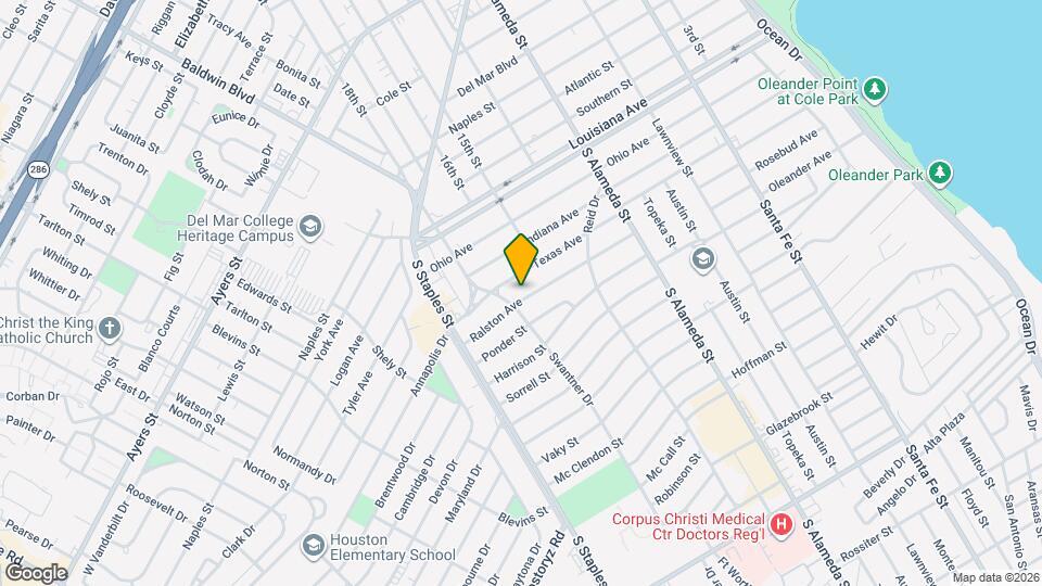 722 Ralston Ave Map and Location Details