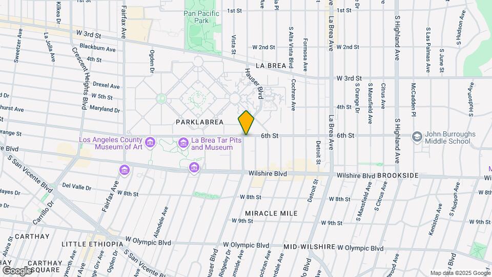 602 Hauser Blvd Map and Location Details