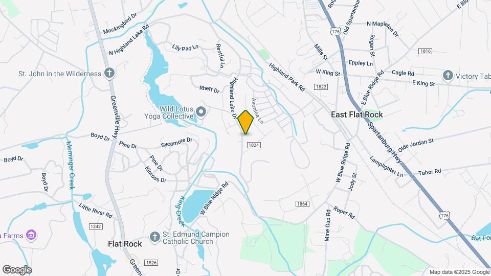 311 Highland Lake Dr Map and Location Details