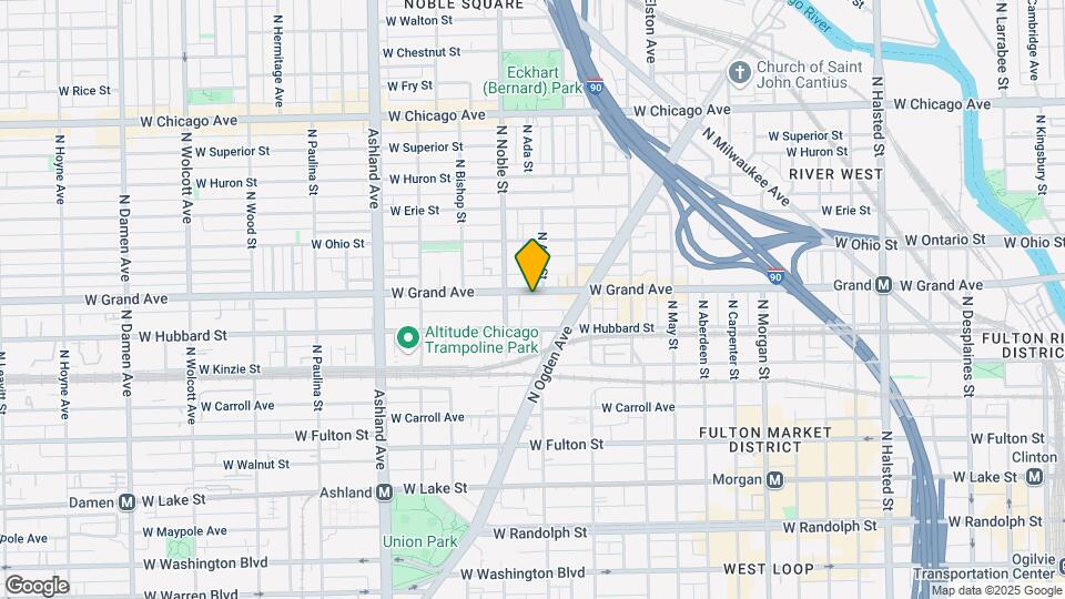 1357 W Grand Ave, Unit # 04 Map and Location Details