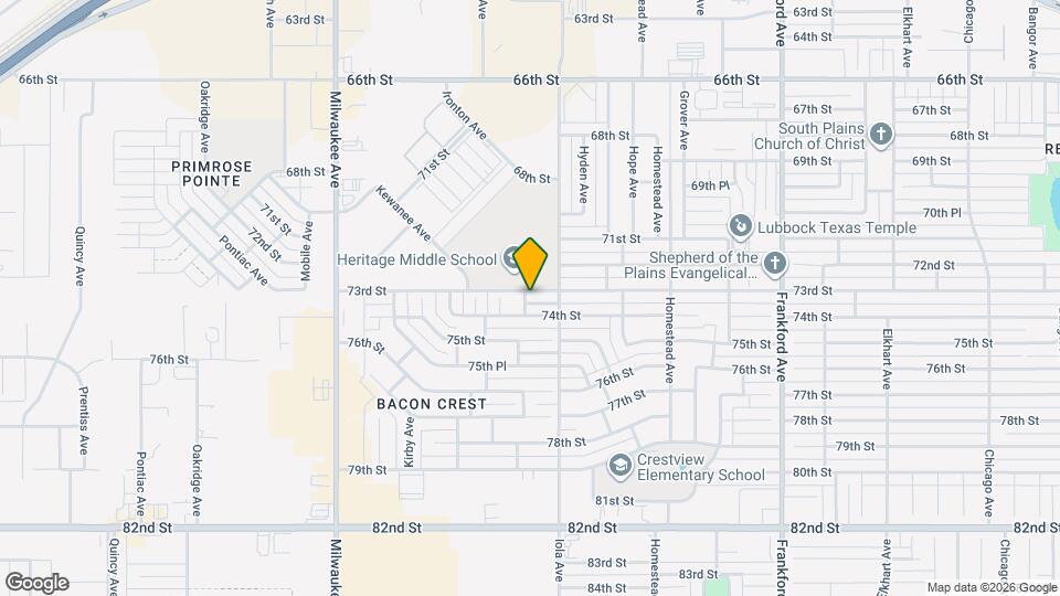 6109 73rd St Map and Location Details