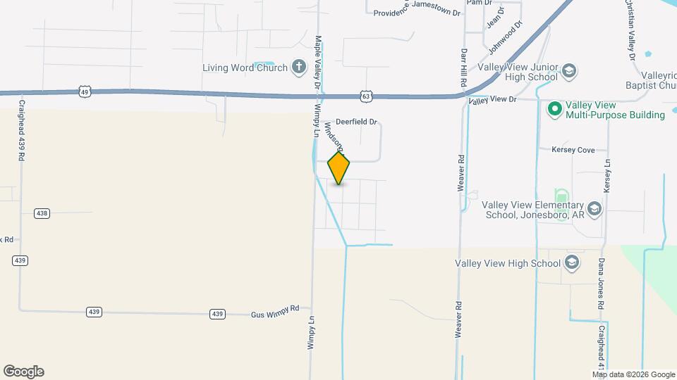 5707 Pope St Map and Location Details