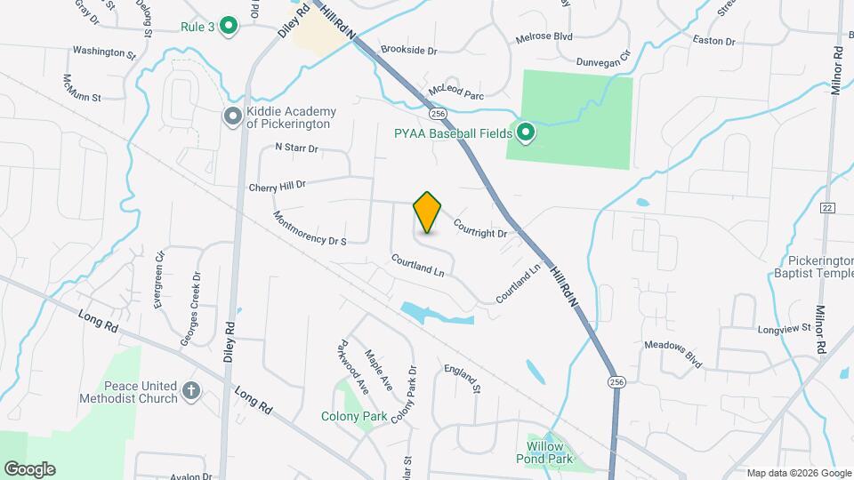 522 Warwick Ln Map and Location Details