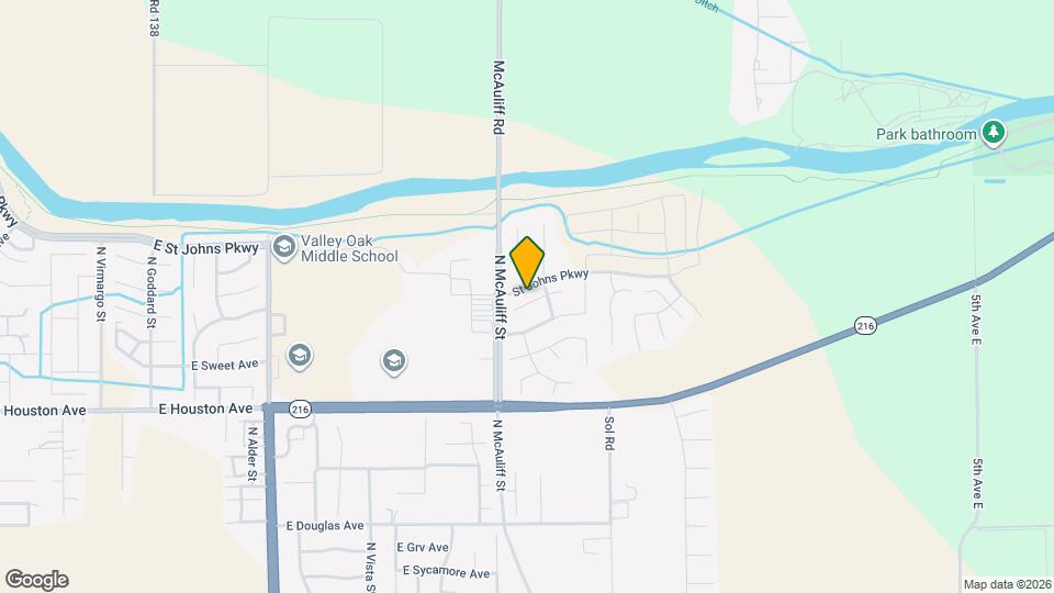 3822 E Four Creeks Ct Map and Location Details