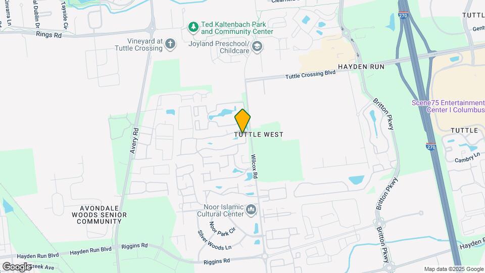 5303 Wilcox Rd Map and Location Details