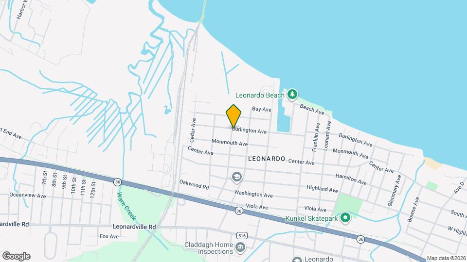 104 Burlington Ave Mapa y Detalles de la Ubicación