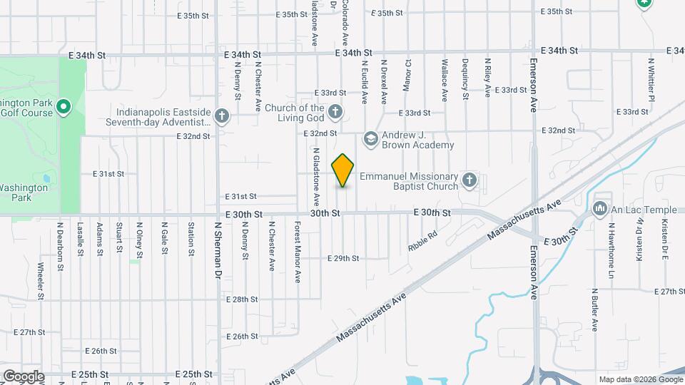 3031 N Colorado Ave Map and Location Details