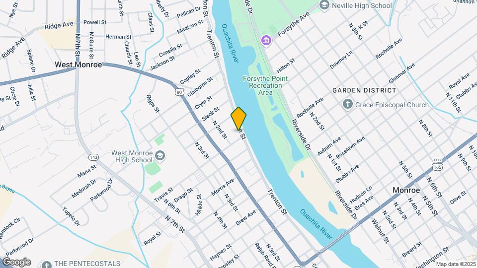 1505 Trenton St Map and Location Details