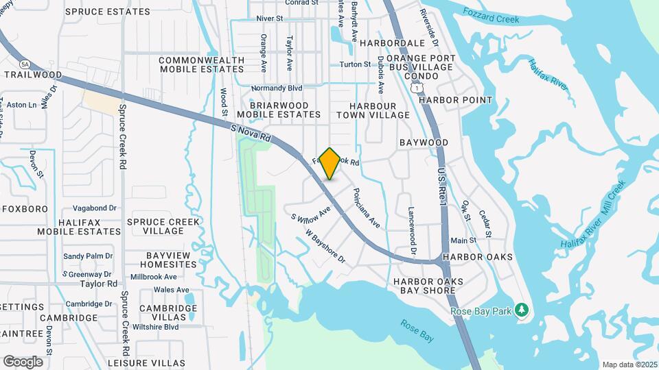 5397 S Nova Rd Map and Location Details