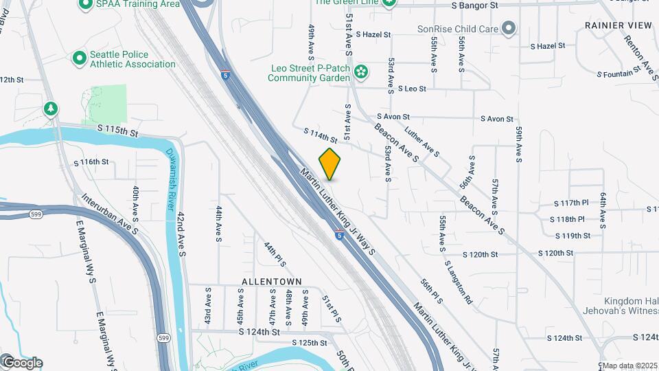5019 S 118th St Map and Location Details
