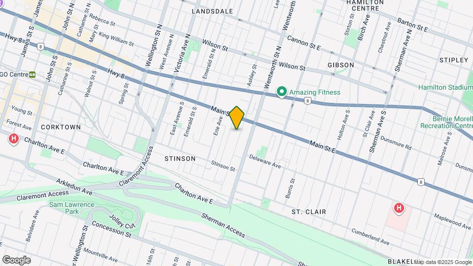 90 Grant Ave Map and Location Details