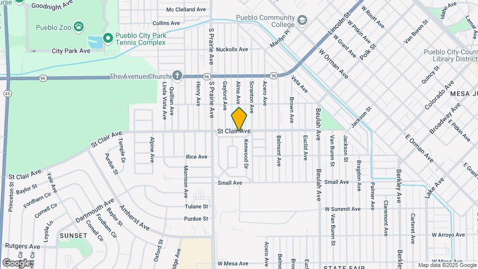 215 Kenwood Dr Map and Location Details