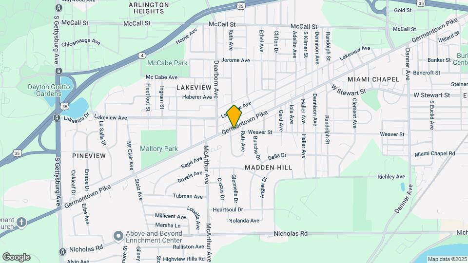 2626 Germantown St Mapa y Detalles de la Ubicación