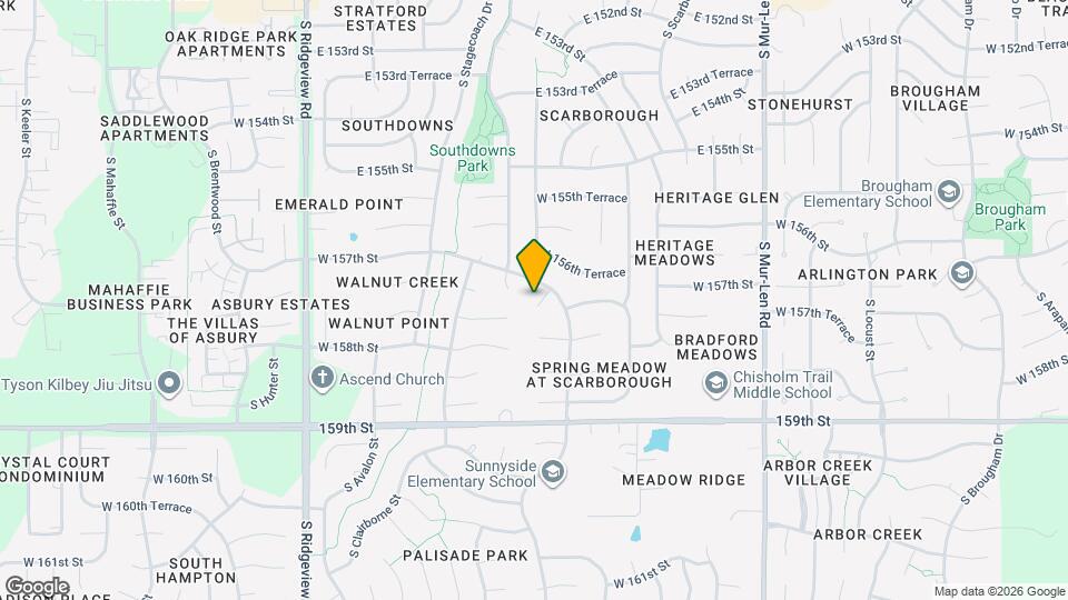 15688 S Downing Ct, Unit 12E Map and Location Details