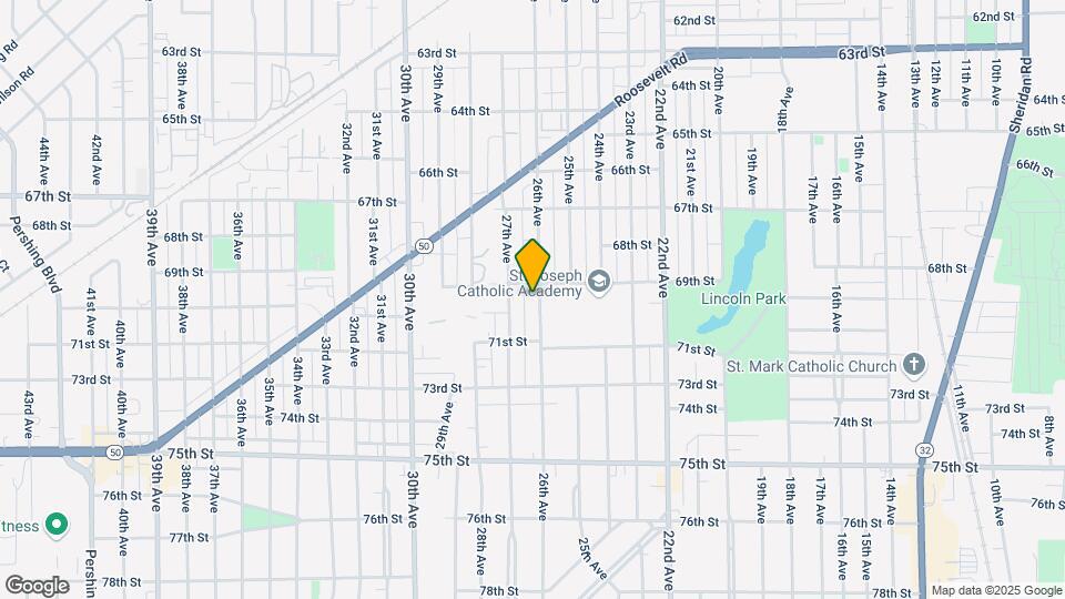 6912 26th Ave Map and Location Details