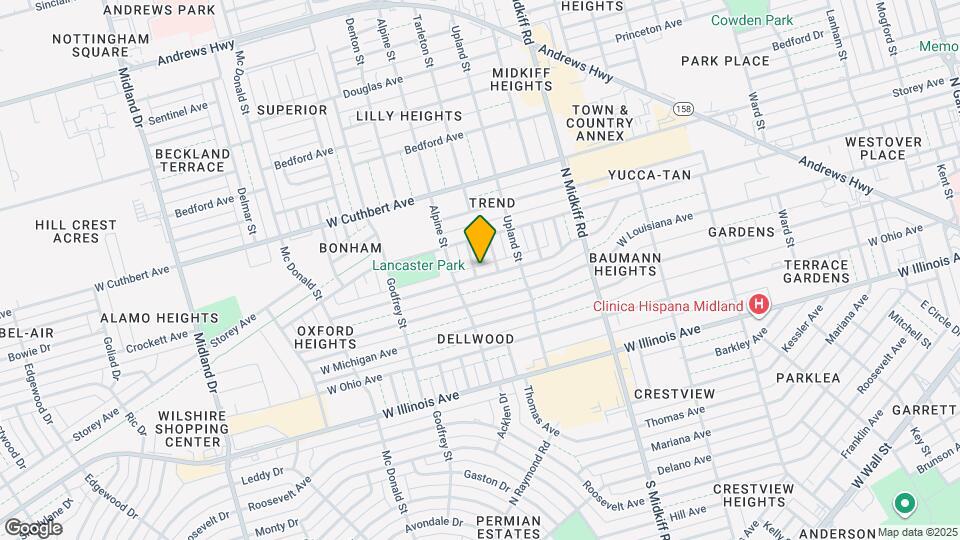 3412 Baumann Ave Map and Location Details