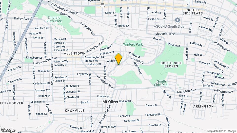 2621 S 18th St Map and Location Details