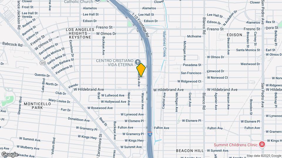 1334 W Ridgewood Ct Map and Location Details