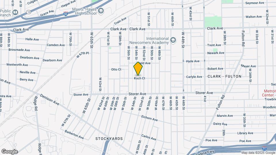 3295 W 54th St Map and Location Details