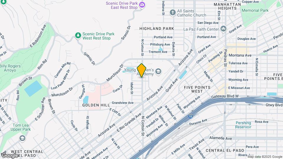 La Cuesta Apartments Map and Location Details