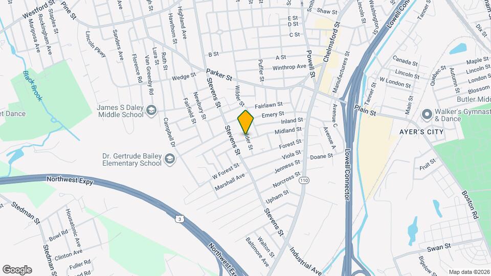 137 Midland St Map and Location Details