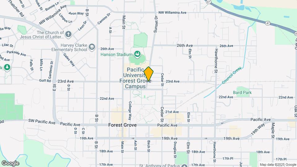 2253 Sunset Dr Map and Location Details