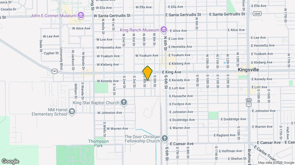 225 W Kenedy Ave Map and Location Details