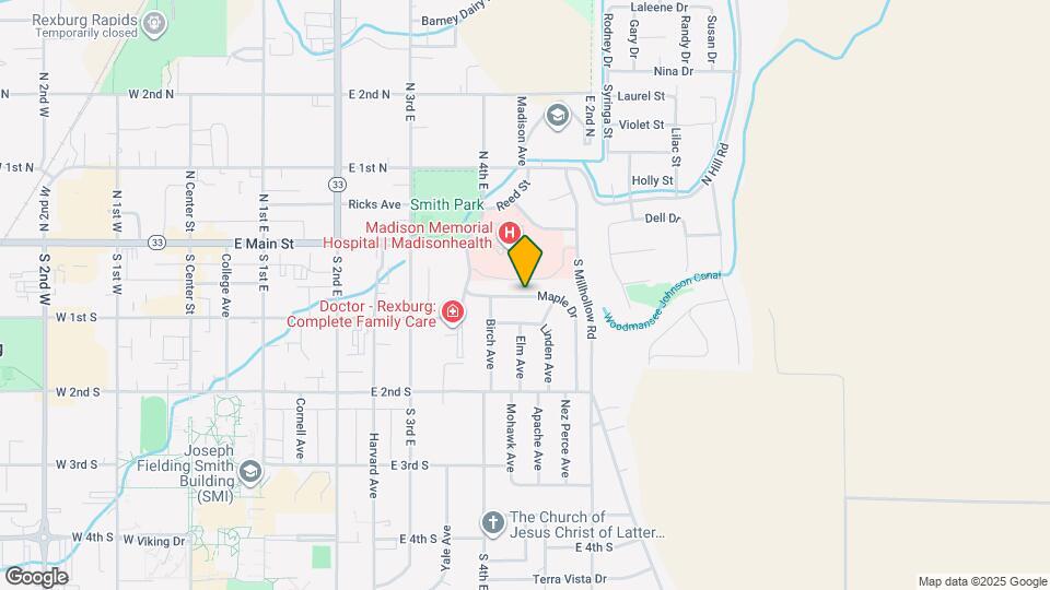 1384 Maple Dr Map and Location Details