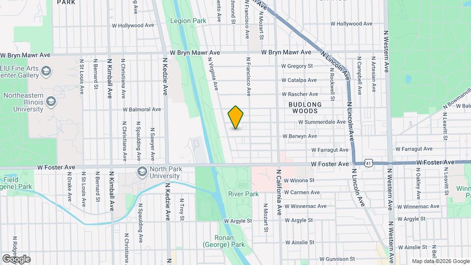 2930 W Berwyn Ave, Unit 2 Mapa y Detalles de la Ubicación