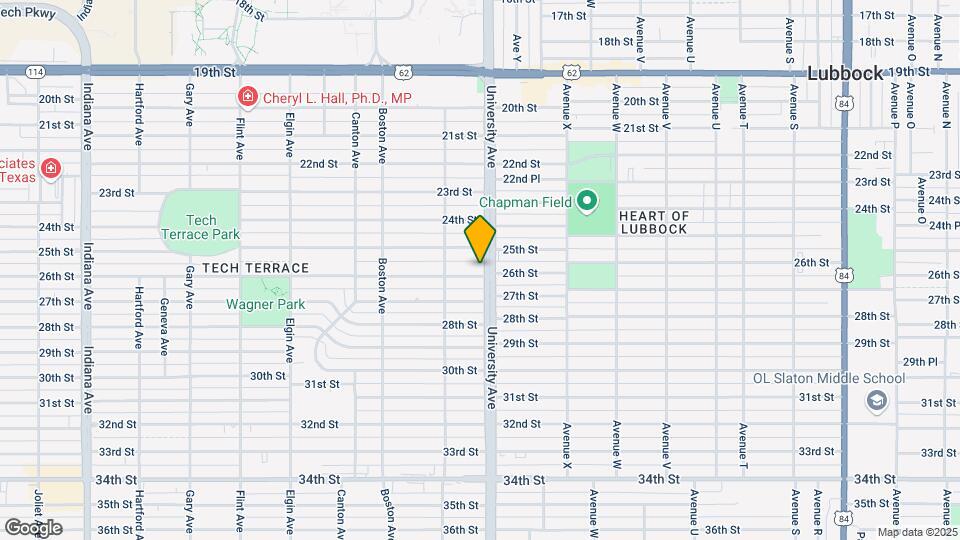 2506 26th St Map and Location Details