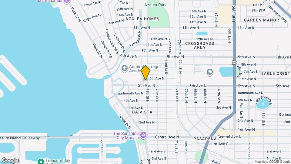 7401 5th Ave N Map and Location Details