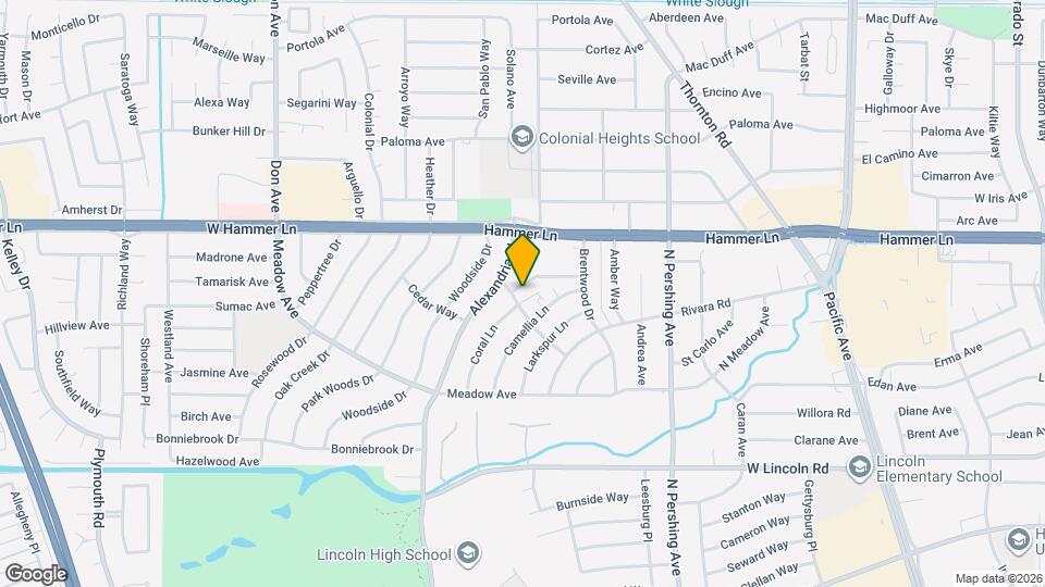7609 Oakmont Dr Mapa y Detalles de la Ubicación