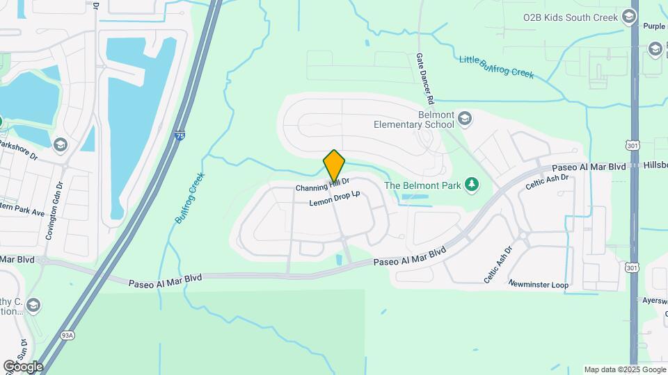 9605 Channing Hill Dr Map and Location Details