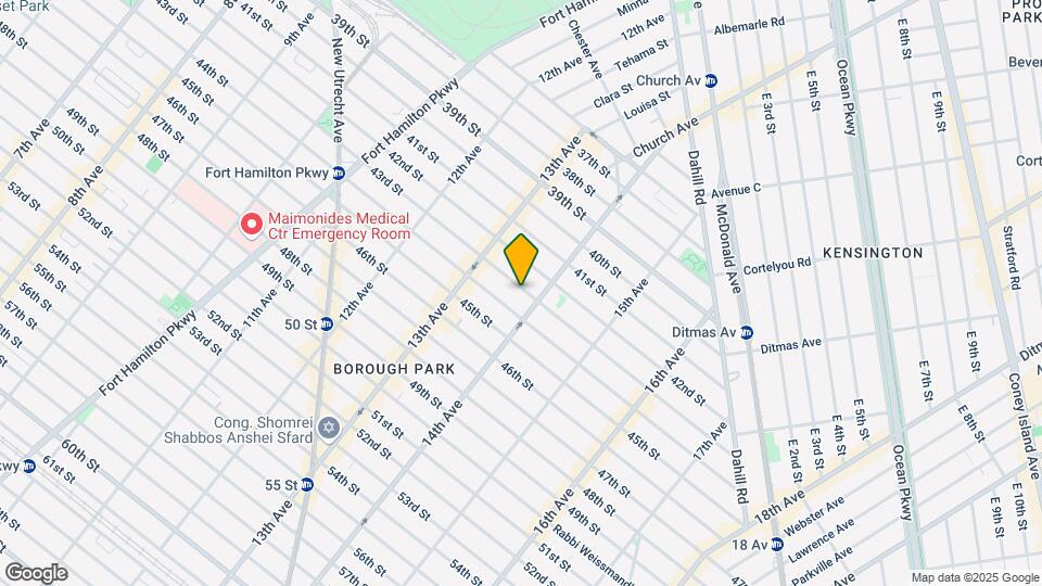 1348 43rd St Mapa y Detalles de la Ubicación