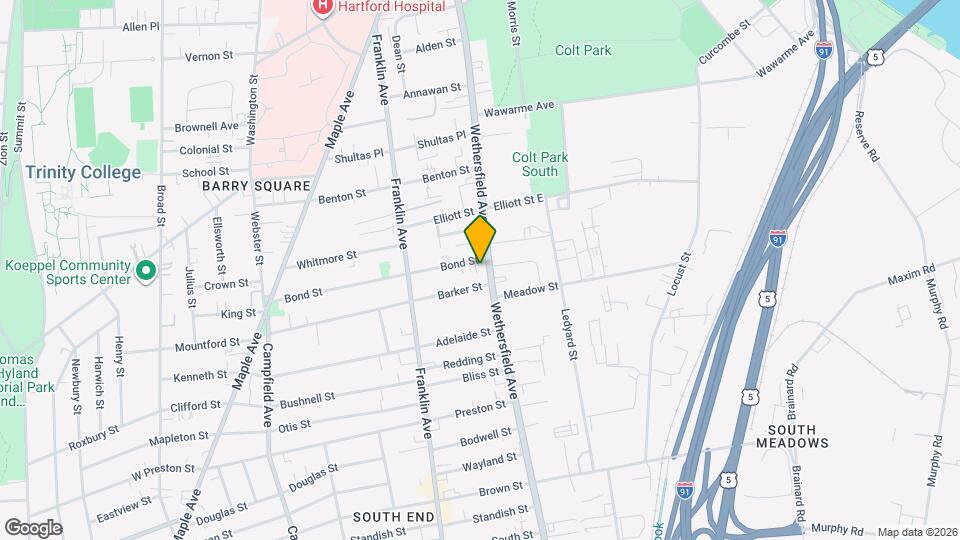 409-411-411 Wethersfield Ave Map and Location Details