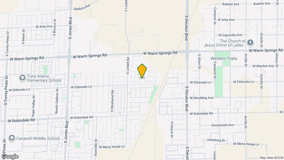 7480 Decoro St Map and Location Details