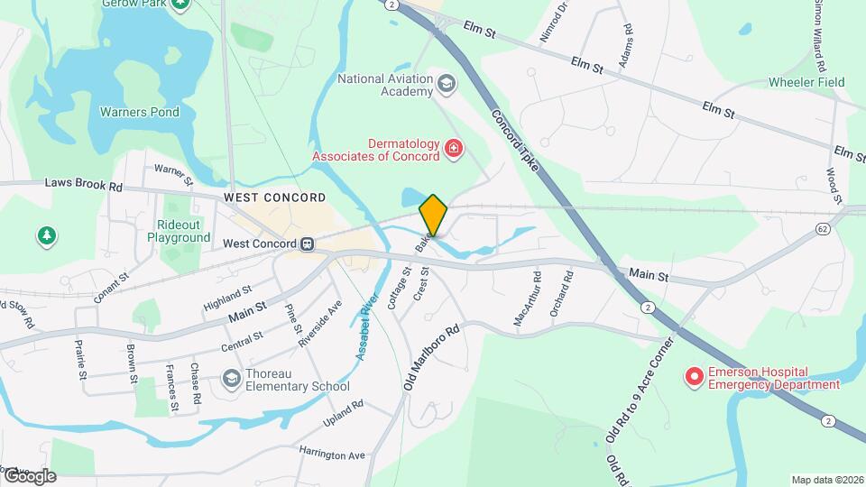 21 Concord Greene, Unit 8 Map and Location Details