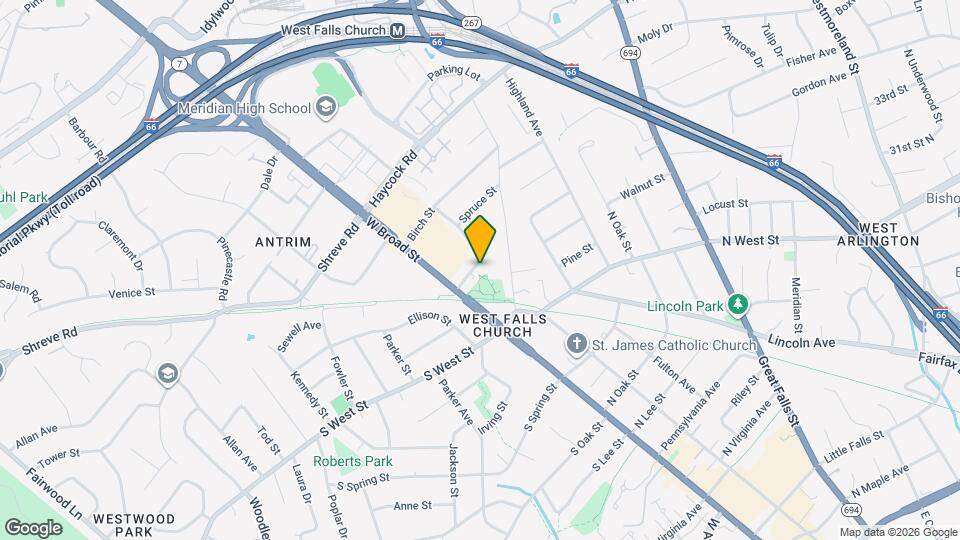 118 Falls Ave Map and Location Details