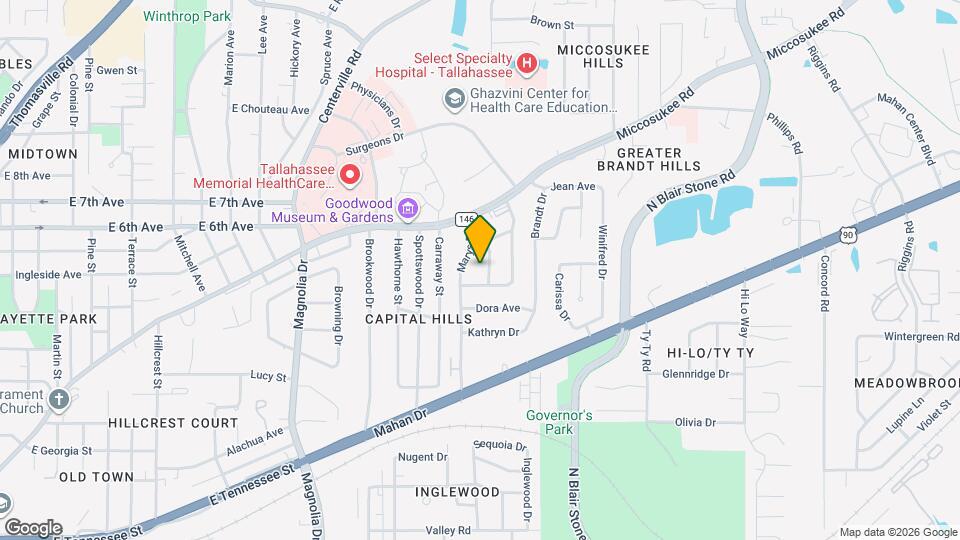 1106 Sandringham Dr Map and Location Details