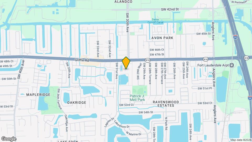 4964 SW 30th Ter Map and Location Details