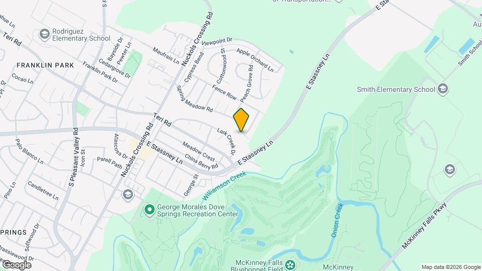 5809 Spring Meadow Rd Map and Location Details