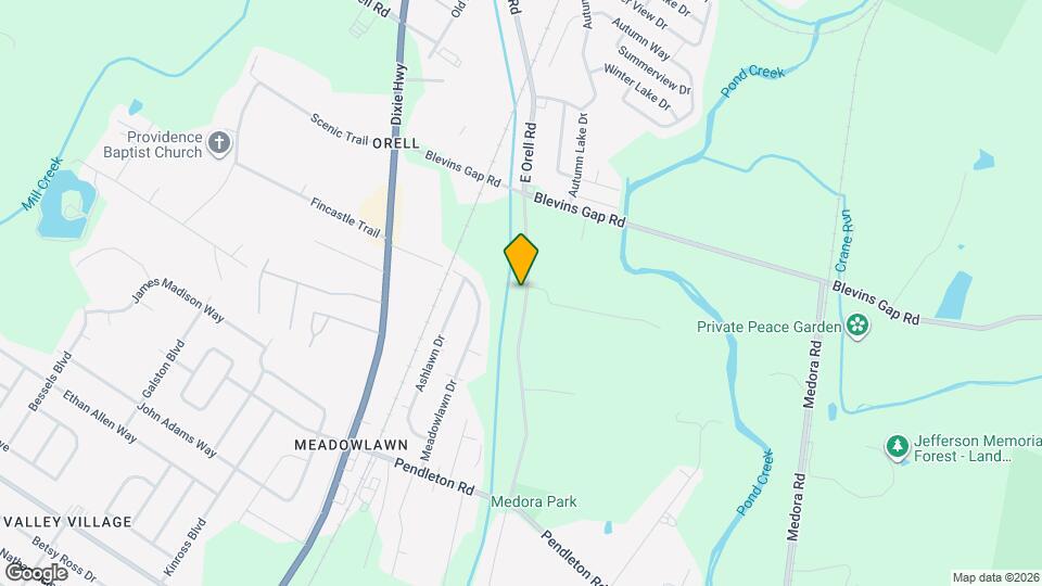 12982 E Orell Rd Map and Location Details